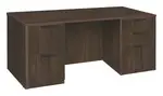Desk with Locking Drawers
