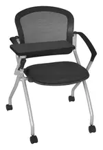 Nesting Chair with Tablet Arm