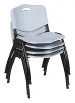 Stackable Chairs - Set of 4