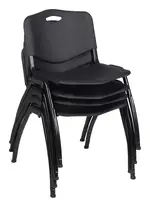 Stackable Chairs - Set of 4