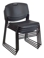 Plastic Stacking Chair - Set of 4