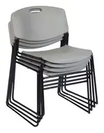 Plastic Stacking Chair - Set of 4