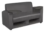Loveseat with Tablet Arms and Storage