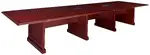 Traditional Conference Table with Power