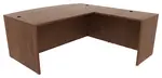 Bow Front L Shaped Desk Shell