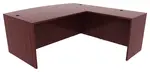 Bow Front L Shaped Desk Shell
