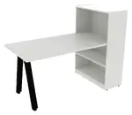 Desk and Bookcase Combo