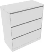 3 Drawer Lateral File Cabinet