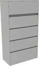 5 Drawer Lateral File Cabinet