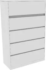 5 Drawer Lateral File Cabinet