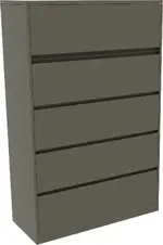 5 Drawer Lateral File Cabinet