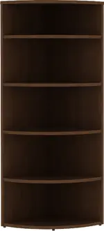 Curved Corner Bookcase