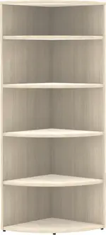 Curved Corner Bookcase