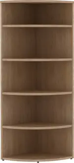 Curved Corner Bookcase