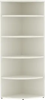 Curved Corner Bookcase