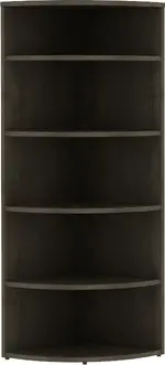 Curved Corner Bookcase