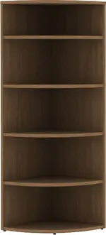 Curved Corner Bookcase