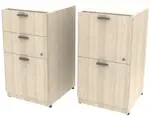 Pair of 2 & 3 Drawer Pedestals for Concept 70 Desks