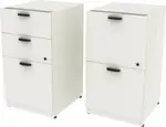 Pair of 2 & 3 Drawer Pedestals for Concept 70 Desks