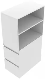 Storage Tower with Shelves