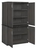 Double Storage Cabinet Tower