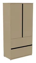 Storage Cabinet with Lateral Drawers