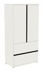 Storage Cabinet with Lateral Drawers