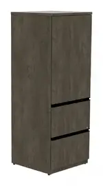 Vertical Storage Cabinet with Drawers