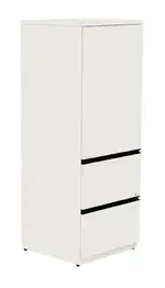 Vertical Storage Cabinet with Drawers
