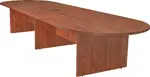 Racetrack Conference Table with Power