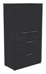 Storage Cabinet with Lateral File Drawers