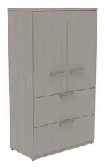 Storage Cabinet with Lateral File Drawers