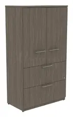Storage Cabinet with Lateral File Drawers