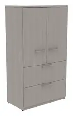 Storage Cabinet with Lateral File Drawers