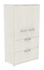 Storage Cabinet with Lateral File Drawers