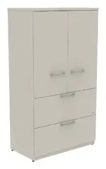 Storage Cabinet with Lateral File Drawers