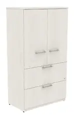 Storage Cabinet with Lateral File Drawers