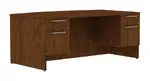 Bow Front Desk with Drawers