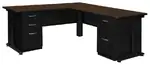 L Shaped Desk with Drawers