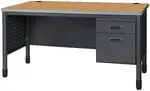 Rectangular Teachers Desk with Drawers