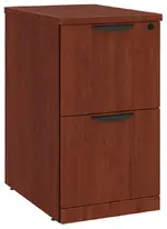 2 Drawer Mobile Pedestal - 28.25 Tall