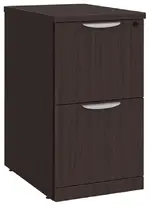 2 Drawer Mobile Pedestal - 28.25 Tall