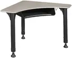 Classroom Desk with Storage and Bag Hook