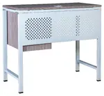 Standing Desk with File Cabinet