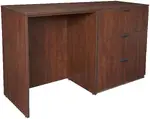 Standing Desk with File Cabinet