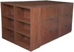Stand Up Desk with Storage
