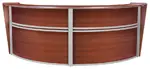 2 Person Curved Reception Desk