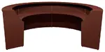 Curved Front Reception Desk
