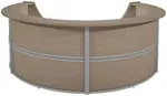Curved Front Reception Desk