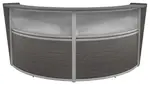 2 Person Curved Reception Desk